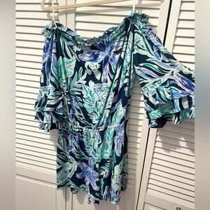 Lilly Pulitzer off the shoulder romper